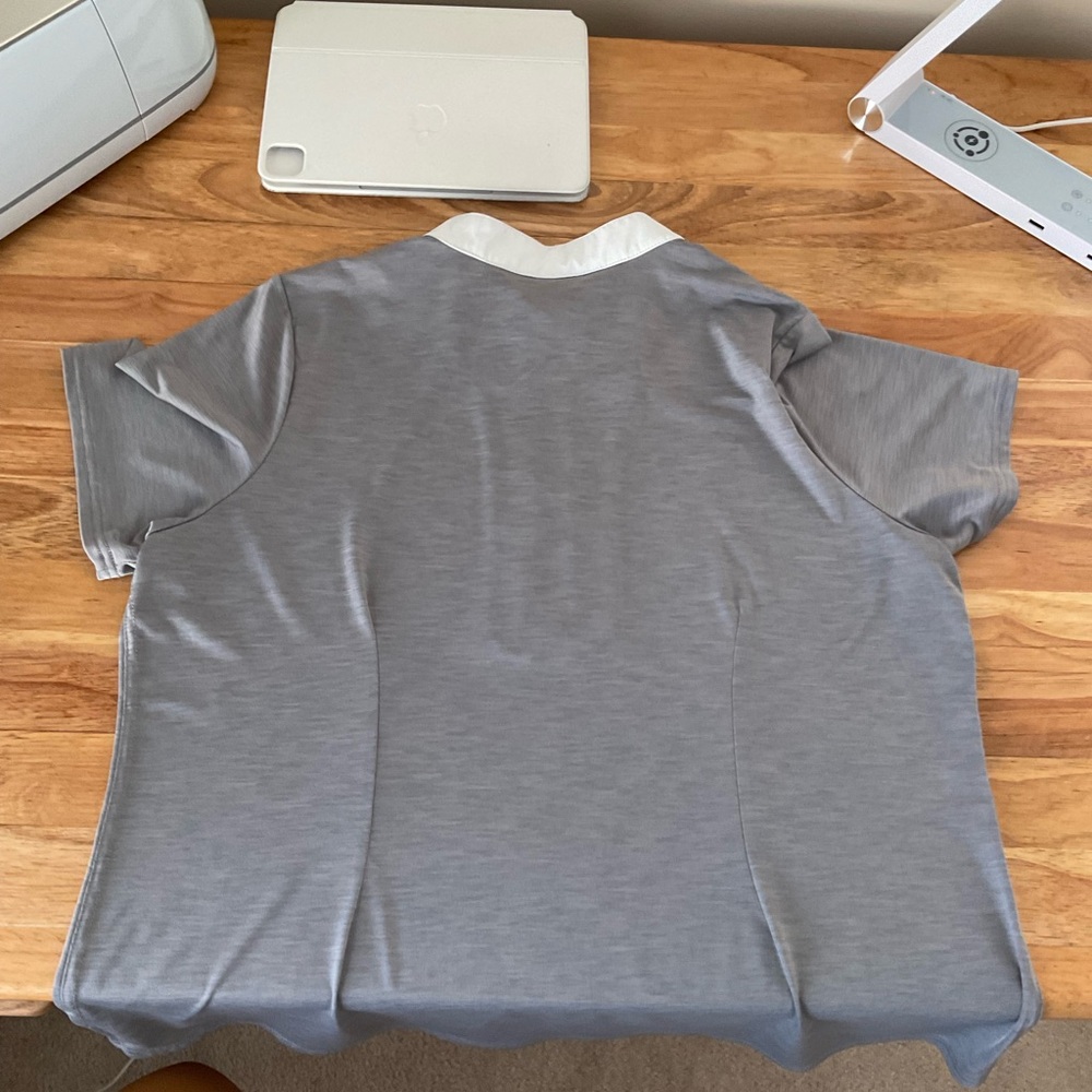 Jofit Purple and Gray Pullover with White Trim - Picture 2 of 11
